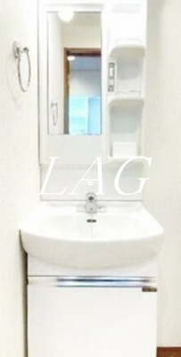 【洗面所】 | シャルム向ヶ丘 | 独立洗面台です。