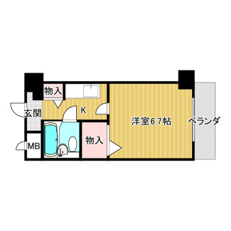【間取り】 | ヴィラ田辺１号館