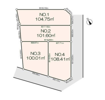 【区画図】 | 杉並区成田西1丁目 新築戸建 2号棟