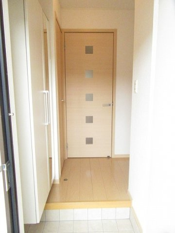 アンベリールＢの玄関