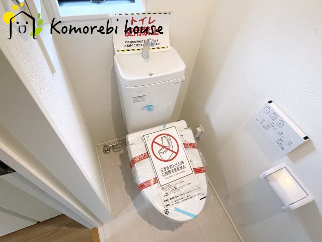 さいたま市見沼区深作　11期　新築一戸建て　グラファーレ　03のトイレ|コンパクトで使いやすいトイレです