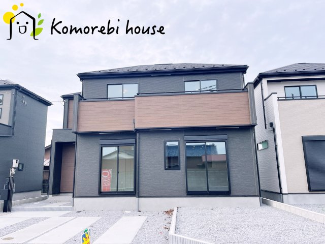 さいたま市見沼区深作　11期　新築一戸建て　グラファーレ　03の外観|建物外観を気になさる方へ、見た目の良い物件です