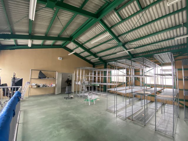 ロックフィールド倉庫の内装