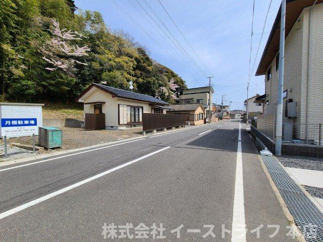 【新築戸建】　いわき市四倉町西3丁目1期　全4棟　長期優良住宅　ラスト1棟！の前面道路含む現地写真|北西側7.3ｍ公道