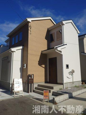 平塚市四之宮3丁目　新築戸建の外観|おしゃれな外観です