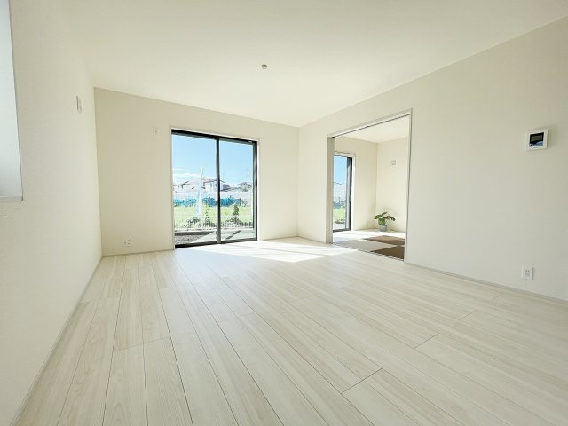 新築戸建・建売　桐生市相生町4丁目　長期優良住宅認定　相生小・相生中の居間・リビング