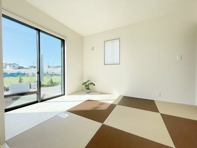 新築戸建・建売　桐生市相生町4丁目　長期優良住宅認定　相生小・相生中の和室