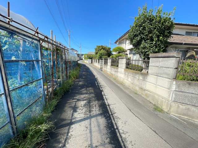 新築戸建・建売　桐生市相生町4丁目　長期優良住宅認定　相生小・相生中の前面道路含む現地写真