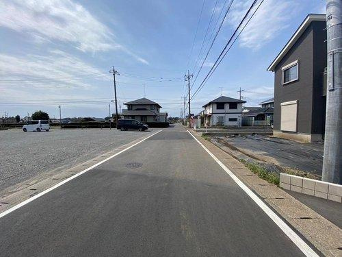 下都賀郡壬生町落合　全6区画の前面道路含む現地写真|〇前面道路〇
前面道路約６ｍありますのでラクラク駐車可能です☆
（2024年4月）撮影