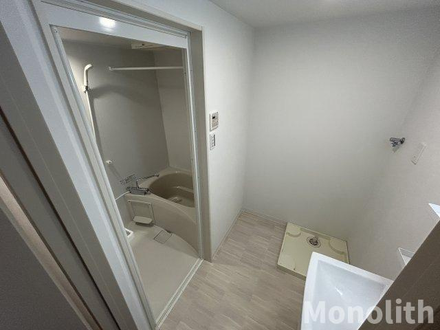 Feliz高石千代田の洗面所