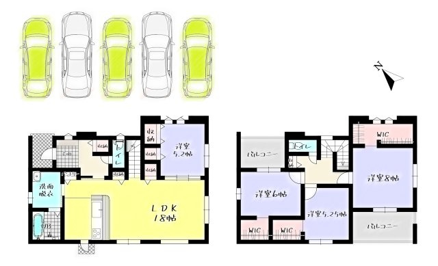 【間取り】の画像