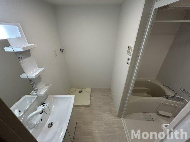 Feliz高石千代田の洗面所