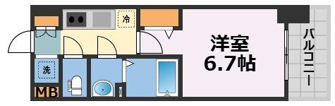 【間取り】 | Alivis福島海老江(旧:フォーリアライズ福島ルノン)