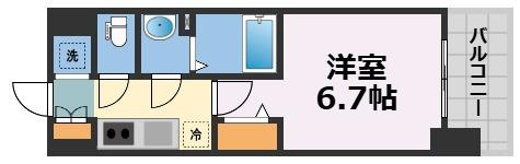 【間取り】 | Alivis福島海老江(旧:フォーリアライズ福島ルノン)