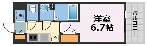 Alivis福島海老江(旧:フォーリアライズ福島ルノン)の間取り