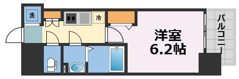 【間取り】 | Alivis福島海老江(旧:フォーリアライズ福島ルノン)