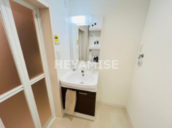 デ・クメール飯盛の洗面所|※モデルルーム