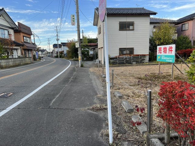 城東１丁目売地の前面道路含む現地写真|乗入れ