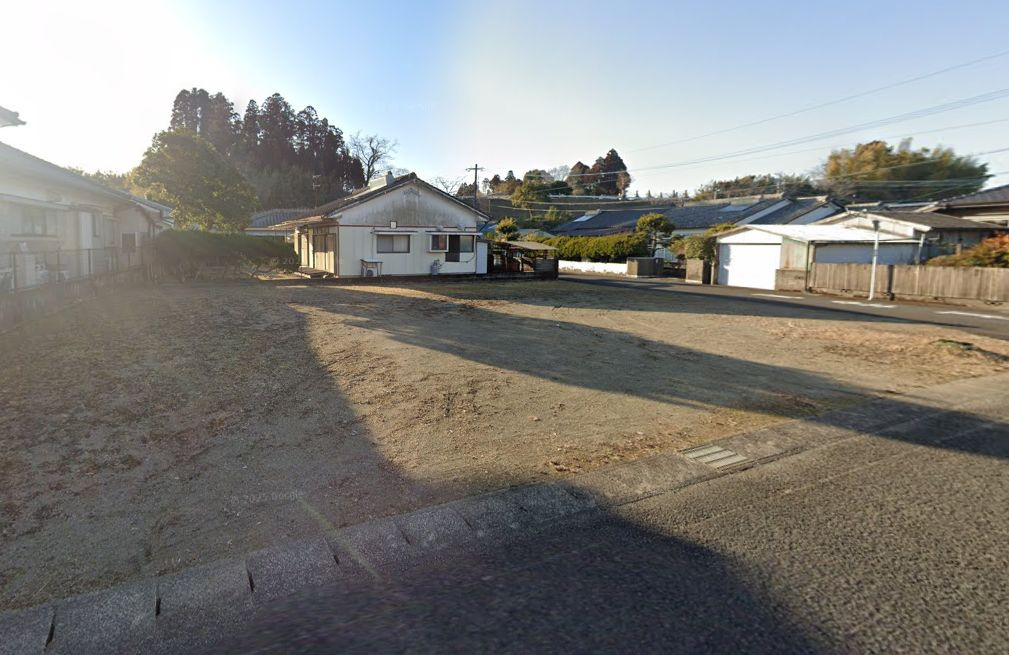 都城市下長飯町の売地の外観