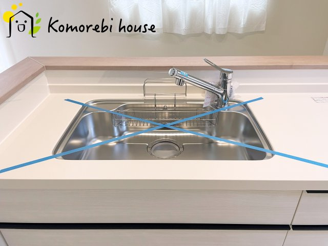 さいたま市北区吉野町2丁目192番11　新築一戸建て　Aのキッチン|コンパクトなキッチンで掃除もラクラク