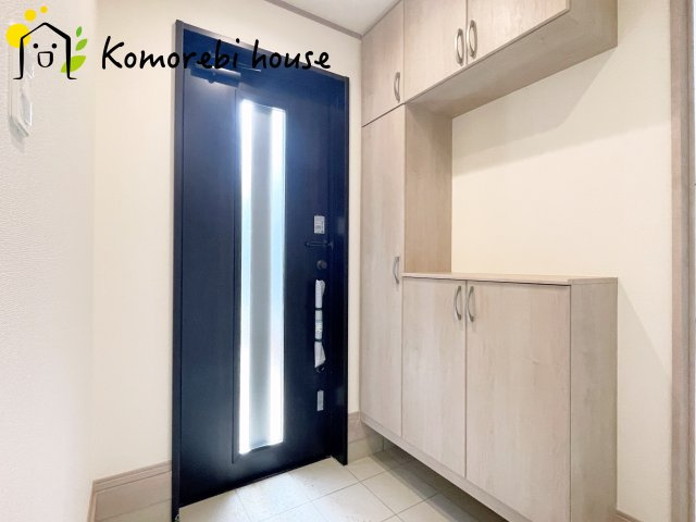 さいたま市北区吉野町2丁目192番11　新築一戸建て　Aの玄関|シンプルで使いやすい玄関です