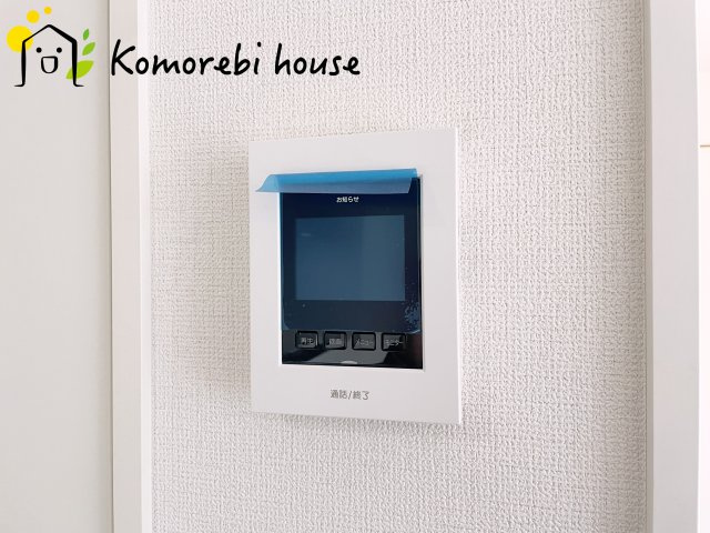 さいたま市見沼区深作　11期　新築一戸建て　グラファーレ　05の防犯設備|モニター付インターホンです