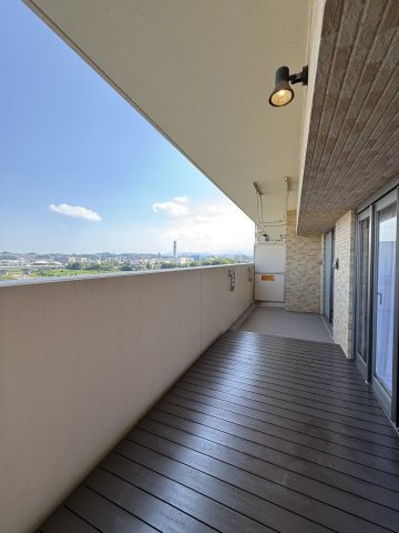 グランシティレイディアントアクアヴィータのバルコニー