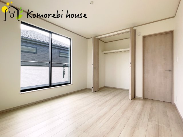さいたま市北区吉野町2丁目192番11　新築一戸建て　Bの寝室|使い勝手のいい寝室です