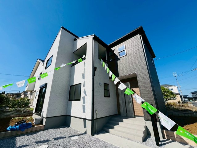 第1の外観|急な雨でも安心♪インナーバルコニーのあるお家です！共働きのご夫婦にもおすすめです（＾＾）
2025年10月撮影