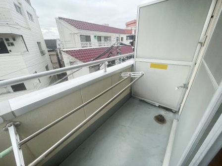 カーサムライのバルコニー