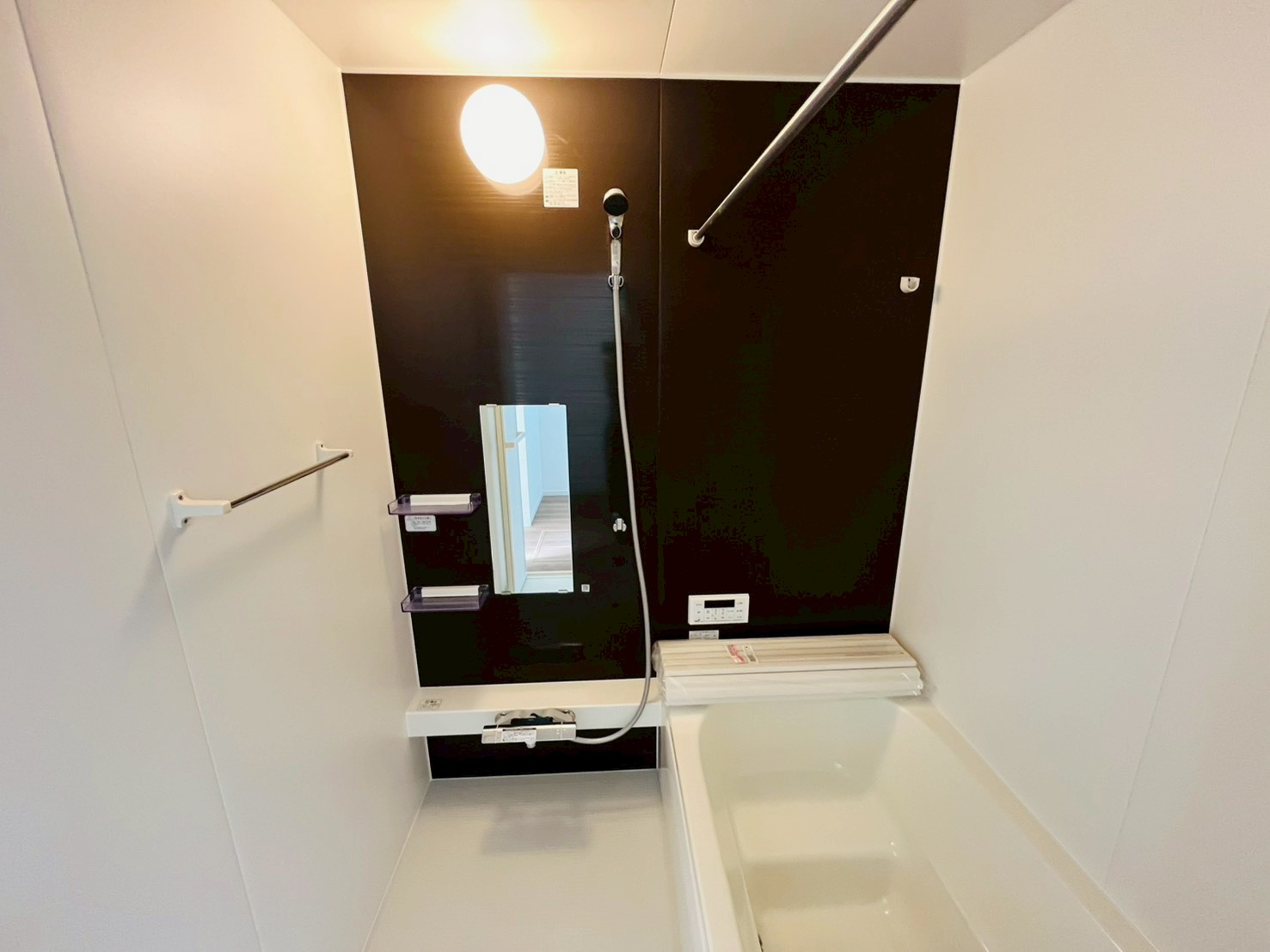 2期の浴室|〇浴室〇
一坪タイプの浴室☆足を延ばしてゆっくりバスタイムが楽しめます（＾＾）
※2025年10月撮影