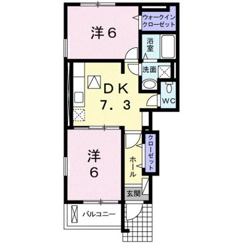 グレース新生の間取り