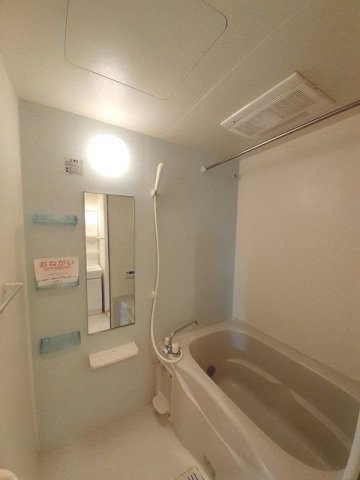 グレース新生の浴室|日々の疲れを癒すお風呂付です