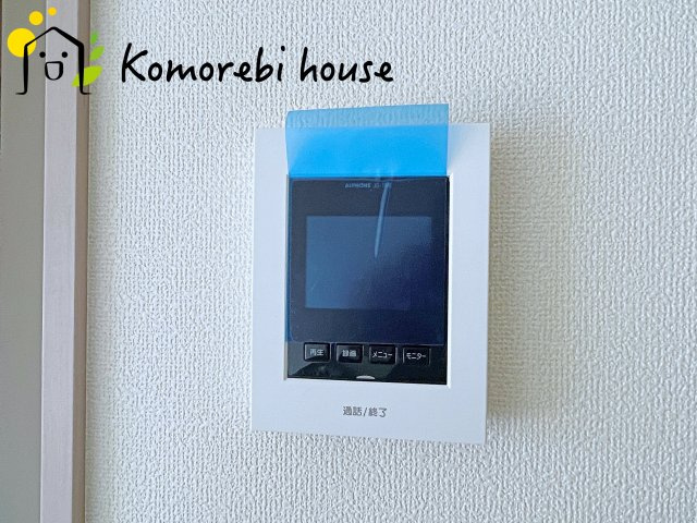 さいたま市北区吉野町2丁目192番11　新築一戸建て　Cの防犯設備|来客時も画面で確認できる安心のTVモニターフォン。録画機能も付いているの安心。忙しい毎日をしっかりサポートします。