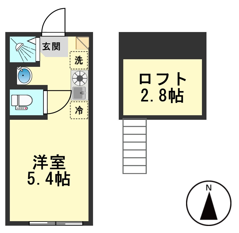カーサ エスト 小岩の間取り
