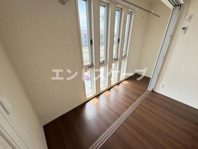 ルビー　Ｃのバルコニー|高崎、前橋、伊勢崎エリアのお部屋探しはエンドスケープまで！お客様の理想お聞かせ下さい♪