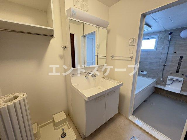 ルビー　Ｃの洗面所|高崎、前橋、伊勢崎エリアのお部屋探しはエンドスケープまで！お客様の理想お聞かせ下さい♪