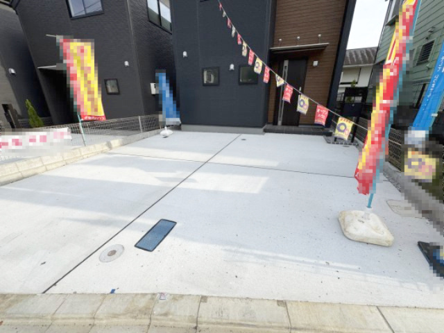祝　成約済み　八王子市　寺田町　新築戸建ての駐車場|～仲介手数料無料☆八王子ひなた不動産～八王子市寺田町　新築戸建て
