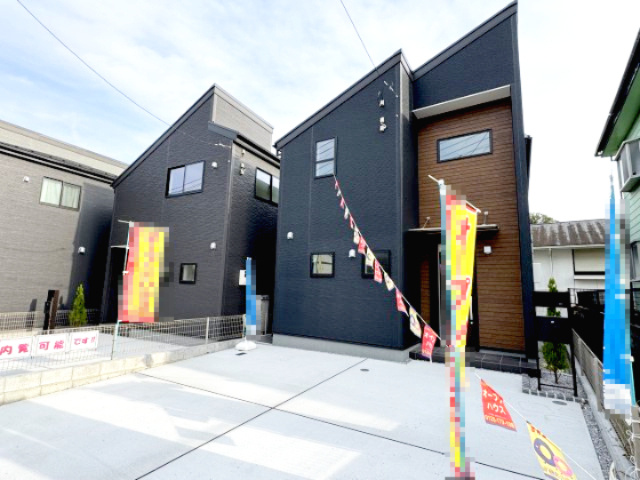祝　成約済み　八王子市　寺田町　新築戸建ての外観|～仲介手数料無料☆八王子ひなた不動産～八王子市寺田町　新築戸建て