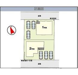 【LGARE】下都賀郡壬生町 40期 全2区画の区画図|全体区画図