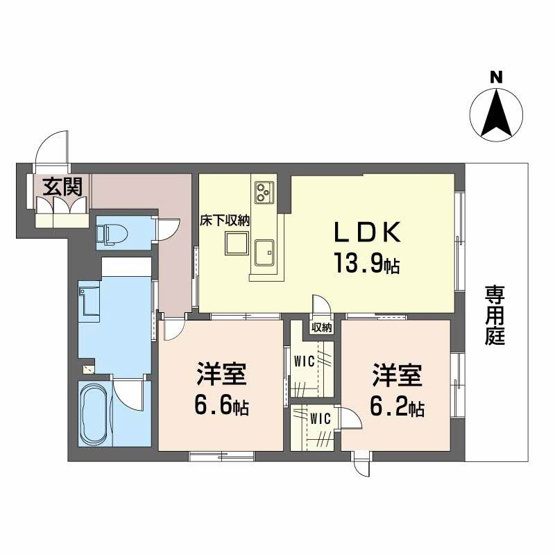 【間取り】 | メゾンウエストリバー