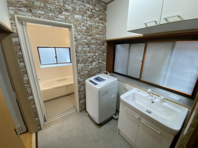 新道売住宅の脱衣所|脱衣所