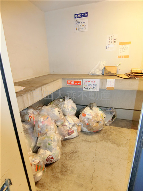 ダイナシティ糀谷のその他共用部分|曜日時間関係なくゴミ出し可能な敷地内ごみ捨て場