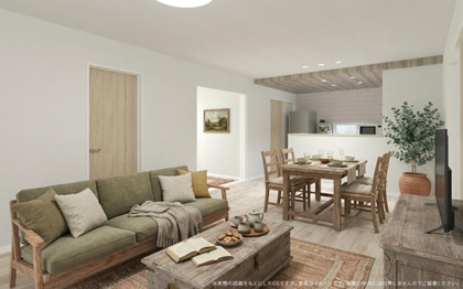 【前面道路含む現地写真】 | 【宝木本町第2期　現地外観】
※令和7年8月時点