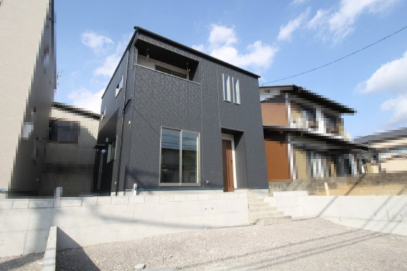 いの町枝川　新築戸建　⑫（全2区画）【内覧可能】の外観|⑫　完成しました