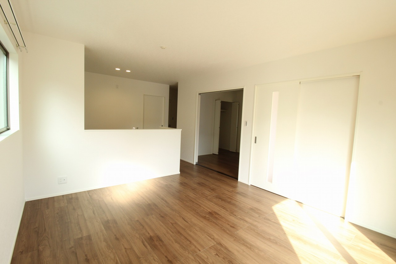 いの町枝川　新築戸建　⑫（全2区画）【内覧可能】の居間・リビング|ＬＤＫ　15.1帖