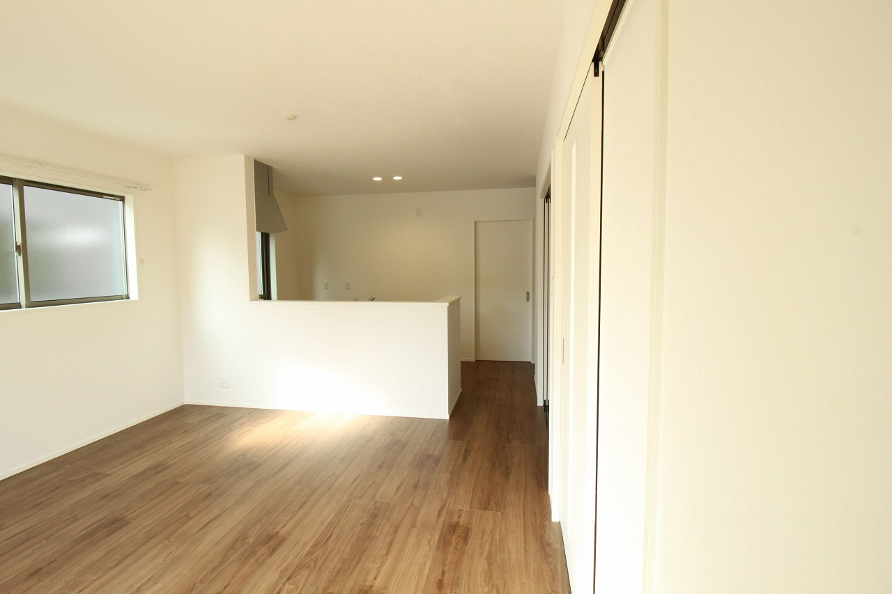 いの町枝川　新築戸建　⑫（全2区画）【内覧可能】の居間・リビング|ＬＤＫ　15.1帖