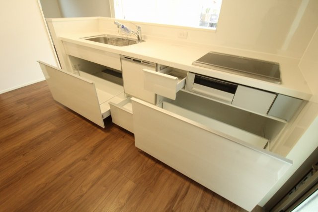 いの町枝川　新築戸建　⑫（全2区画）【内覧可能】のキッチン|システムキッチン