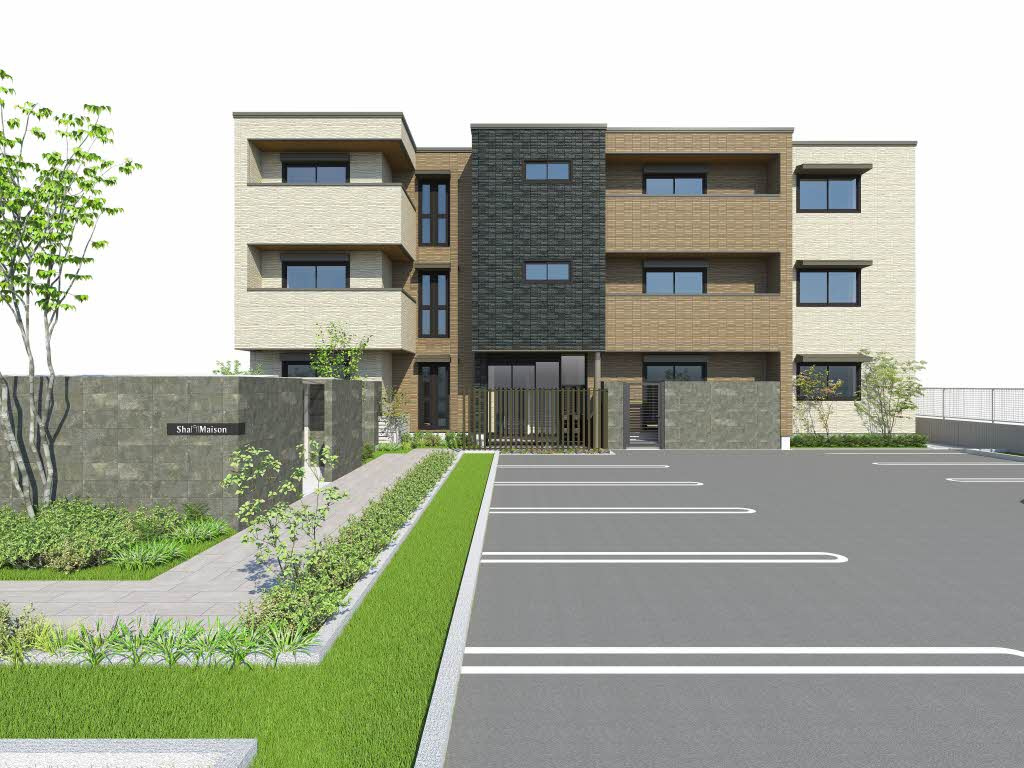 シャーメゾン　レーヴの外観パース