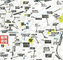 『八王子市新築戸建て』八王子市寺田町761-21【仲介手数料無料】　新築戸建ての地図|～仲介手数料無料☆八王子ひなた不動産～八王子市寺田町　新築戸建て